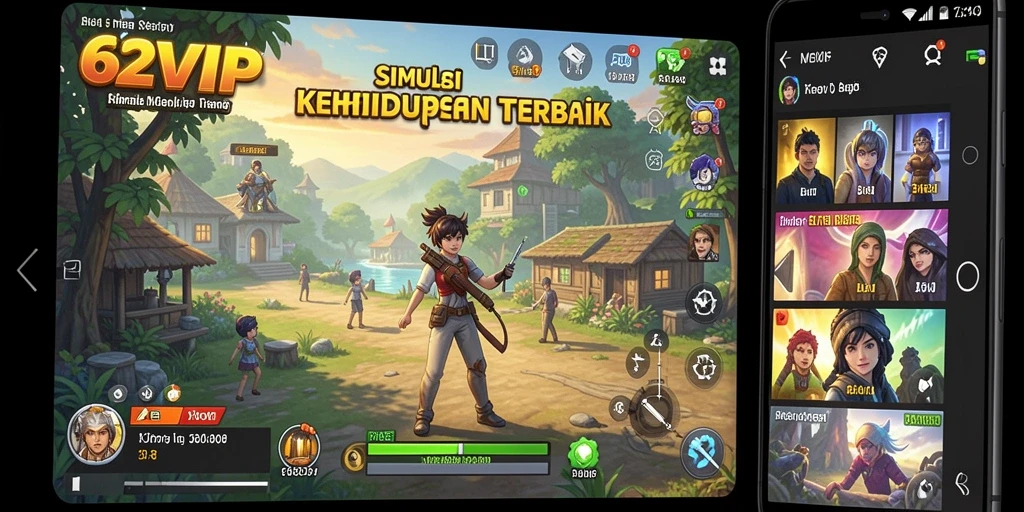 Gameplay mendalam dan menarik di 62VIP