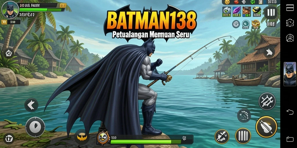 Gameplay memancing seru di BATMAN138 dengan ikan beragam.