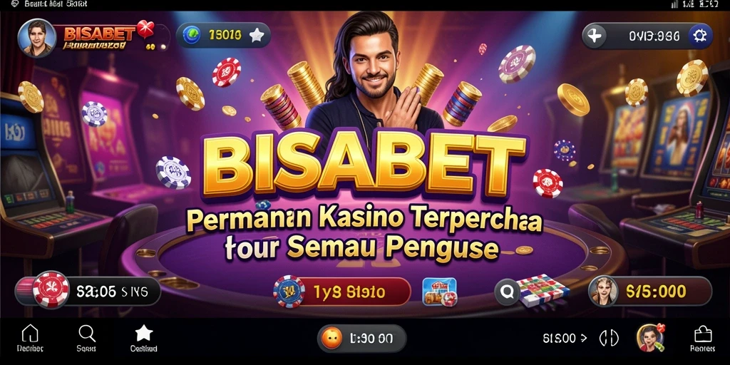 Tampilan gameplay BISABET yang menawan dan penuh warna.