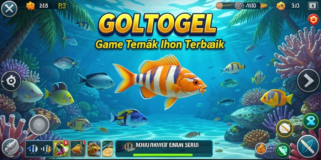Tampilan gameplay GOLTOGEL dengan aksinya yang menegangkan.