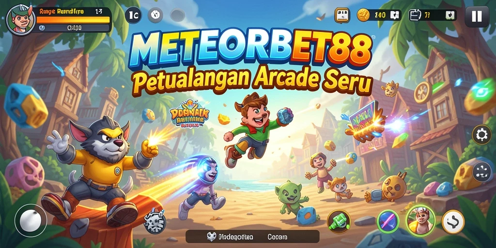 Tampilan menarik gameplay METEORBET88 yang penuh tantangan.