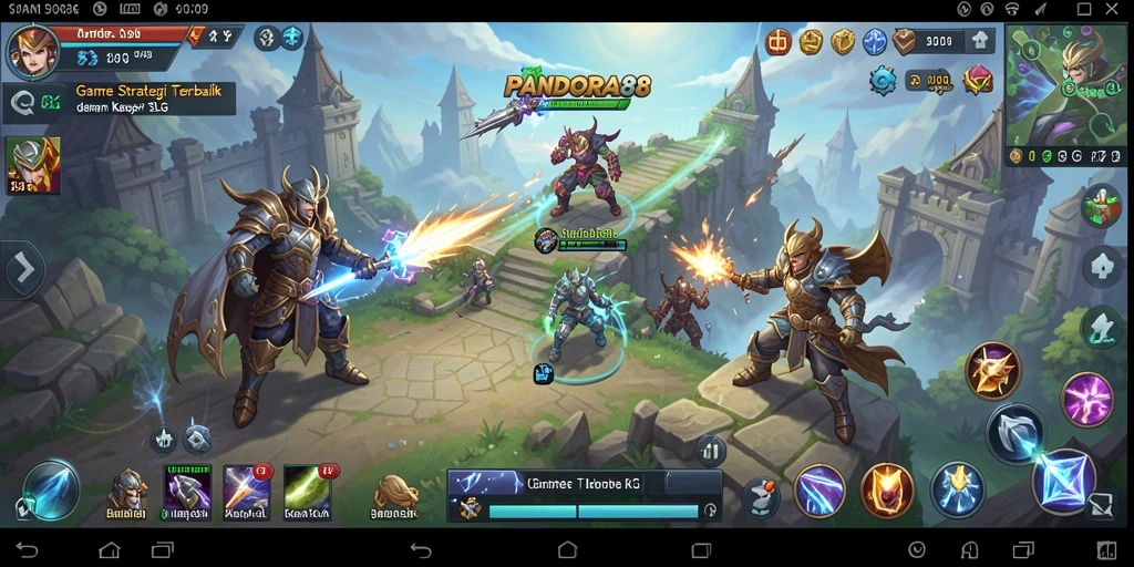 Tampilan gameplay menarik dari PANDORA88, game strategi SLG yang mendebarkan.