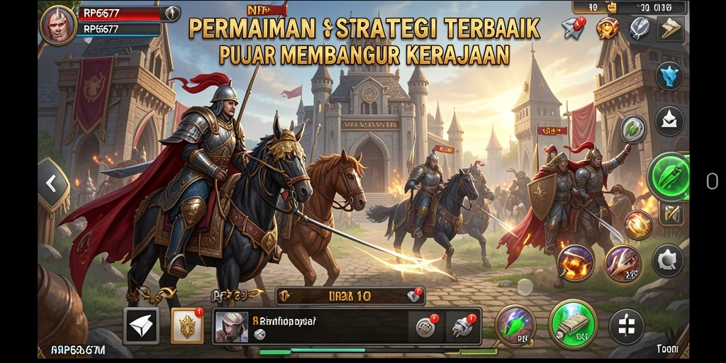 Tangkapan layar menunjukkan aksi intens dalam gameplay SLG.