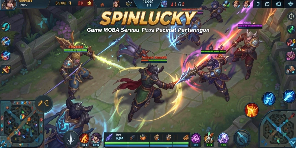Screenshot gameplay SPINLUCKY yang menegangkan dan penuh aksi.